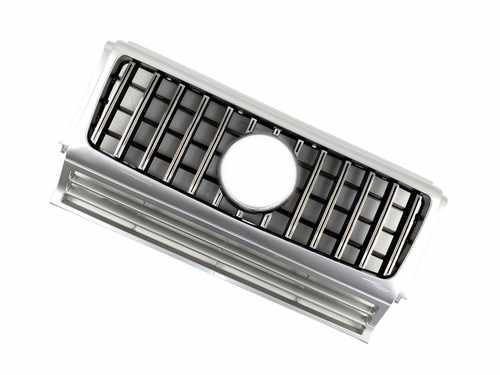 Решітка радіатора Mercedes G-Class W463 1990-2015 GT Silver Chrome