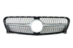 Решітка радіатора Mercedes GLA-Class X156 2014-2007 рік Diamond Silver