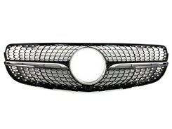 Решітка радіатора GLC/GLC Coupe-Class X253/C253 2015-2019год (Diamond Black)