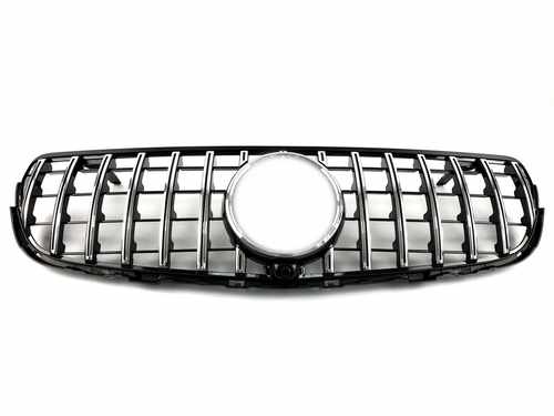 Решітка радіатора Mercedes GLC/GLC Coupe-Class X253/C253 2015-2019 GT Chrome Black