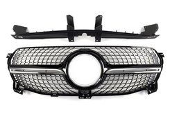 Решітка радіатора Mercedes GLE-Class W167 2019-2020 рік (Diamond Black)