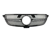 Решітка радіатора Mercedes GLE-Coupe Class C292 2015-2019 рік Diamond Black