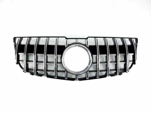 Решітка радіатора Mercedes GLK-Class X204 2012-2015 рік GT Chrome Black