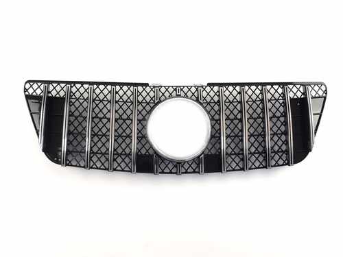 Решітка радіатора Mercedes ML-Class W164 2008-2011 рік (GT Chrome Black)