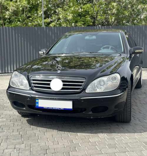 Решітка радіатора Mercedes S-Class w220 1998-2002 рік CL Black