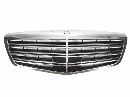 Решітка радіатора Mercedes S-Class W221 2009-2012 AMG Chrome