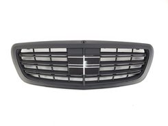 Решітка радіатора Mercedes S-Class W222 2013-2020 рік AMG Matte Black