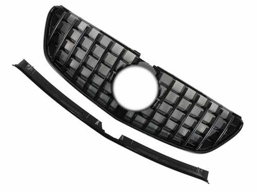 Решітка радіатора Mercedes V-Class W447 2014-2019 GT Full Black
