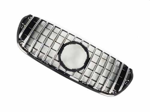 Решітка радіатора Mercedes-Benz X-Class w470 2017-2020 GT Chrome Black