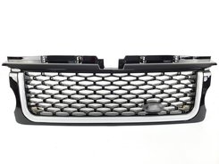 Решітка радіатора Range Rover Sport 2005-2009 full black silver bar