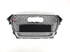 Решітка радіатора AUDI A4 RS4 2013-2015 рік Chrome Black Quattro