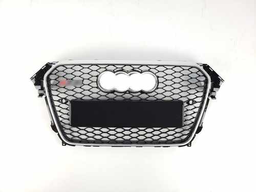 Решітка радіатора AUDI A4 RS4 2013-2015 Silver Black