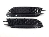 Грати в бампер Audi A6 C7 11-14г у стилі RS Full Black