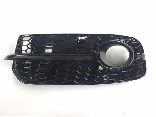 Грати в бампер Audi Q5 2012-2016 рік в стилі S-Line Full Black