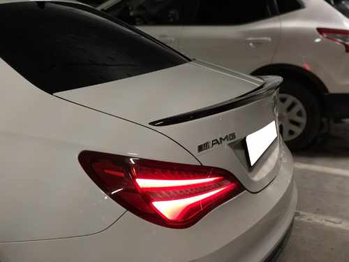 Спойлер на кришку багажника лип спойлер Mercedes CLA-Class W117 2013-2017р.