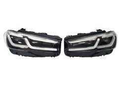 Передні фари на BMW 5 Series G30 2020-2022 року ( Full Led Adaptive) Європа