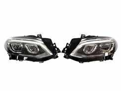 Передние фары на Mercedes GLE-Class W166 2015-2018 год ( Led Intelligent Light System )