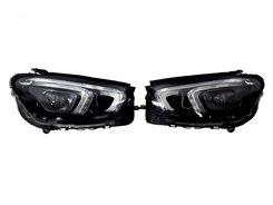 Передні фари на Mercedes GLE-Class W167 2019-2021 рік ( Full Led Adaptive)