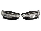 Передні фари LED на Audi A6 C7 2011-2014 року (У стилі рестайлінг)