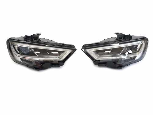 Передні фари Full Led на Audi A3 8V 2016-2020 року