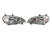 Передні фари з блоками на BMW X5 E70 2010-2013 рік ( Bi-Xenon Adaptive) 63117240791 63117240792