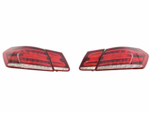 Задні ліхтарі стопи на Mercedes E-Class W212 2009-2016 рік (Апгрейд)