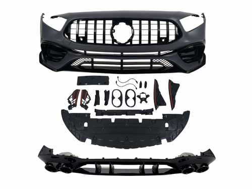 Обвіс на Mercedes A-Class W177 2018-2022 рік (стиль A45 AMG)