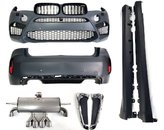 Комплект обвісу на BMW X6 F16 2014-2018 року (в стилі X6M F86)