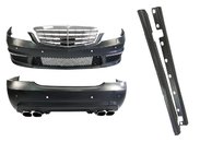 Комплект обвісу на Mercedes S-Class W221 2006-2013 року (в стилі S65 AMG)