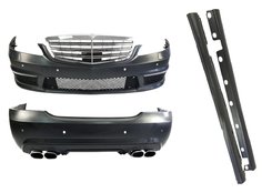Комплект обвісу на Mercedes S-Class W221 2006-2013 року (в стилі S65 AMG)