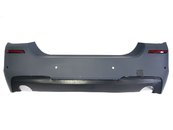 Задній бампер на BMW 5 Series F10 2010-2017 рік (в стилі M Sport Paket)