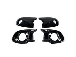 Дзеркала M-Look на BMW X3 / X4 / X5 / X6 ( Чорні глянсові )