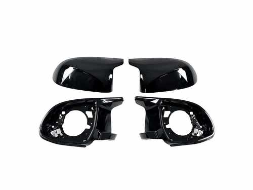 Дзеркала M-Look на BMW X3 / X4 / X5 / X6 ( Чорні глянсові )