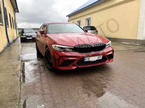 Передній бампер на BMW 3 Series G20 2019-2022 рік