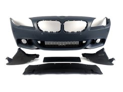 Передній бампер на BMW 5 Series F10 2014-2017 рік (в стилі M Sport Paket)