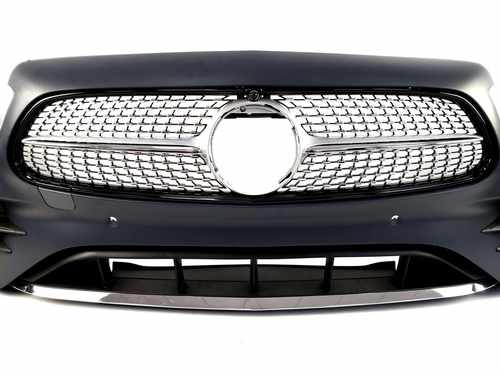 Передній бампер на Mercedes E-Class W213 2020-2022 року ( AMG line )