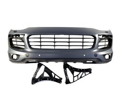 Передній бампер на Porsche Cayenne 958 2014-2017 року (стиль Cayenne S)