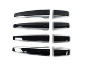 Накладки на дверні ручки Range Rover Sport 2013-2017 року (Чорні з сірим)