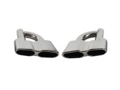 Насадки на вихлоп Mercedes W221 2006-2013 року (S65 без логотипу AMG)