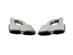 Насадки на вихлоп Mercedes W221 2006-2013 року (S65 без логотипу AMG)