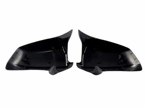 Накладки на зеркала M-Look на BMW 5 Series F10 / F11 2010-2013 года ( Черные глянец )