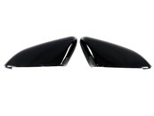 Накладки на дзеркала Range Rover Vogue 2010-2012 року (Чорний глянець)