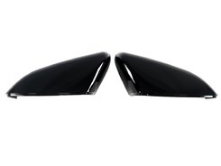 Накладки на дзеркала Range Rover Vogue 2010-2012 року (Чорний глянець)