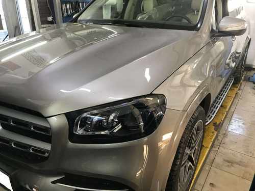 Бічні підніжки (пороги) на Mercedes GLS-Class X167 2019-2020 рік