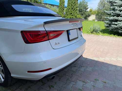 Спойлер на Audi A3 2012-2020 року (під пофарбування)