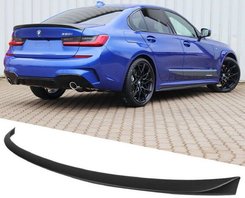 Спойлер на BMW 3 Series G20 2019-2022 рік (стиль M-Performance V2 Чорний глянець)