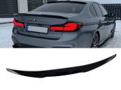 Спойлер на BMW 5 Series G30 2017-2020 стиль M4 ( Чорний глянець )