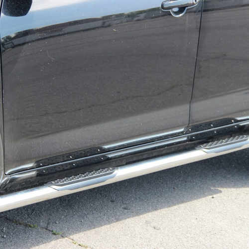 Пороги труба нерж. для Mitsubishi Outlander 2003-2008 /Ø60