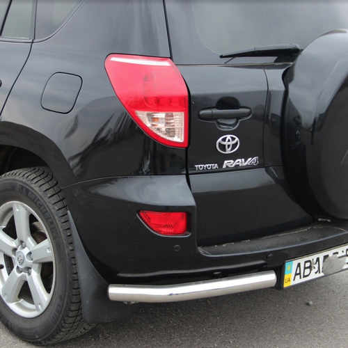Захист заднього бампера "кути одинарні" для Ssang Yong Action 2006-2011