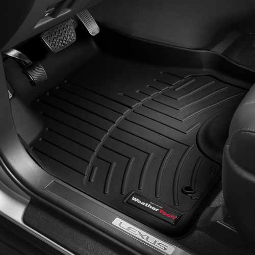 Килими гумові WeatherTech Maserati Levante 17+ передні (крім 4-х зонного клімату) чорні 4411841